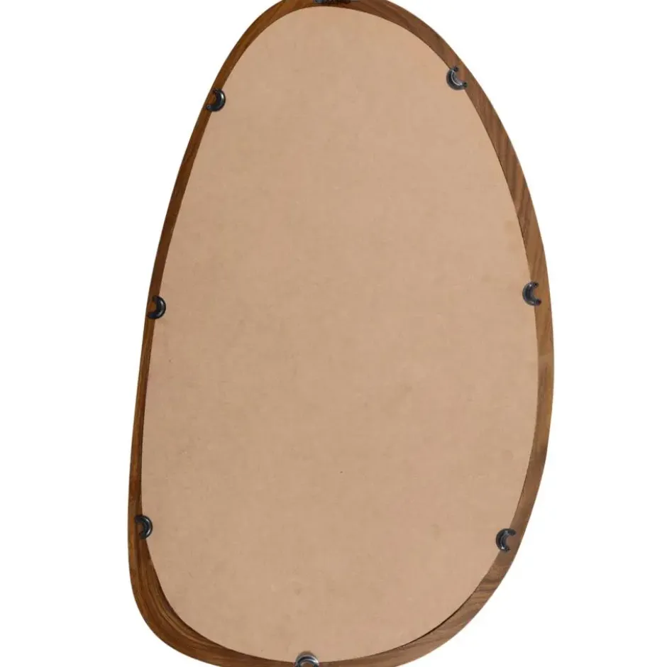 WOOOD Leif Spiegel - Hout - Naturel - 64x38x2