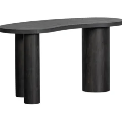 WOOOD Maan Organisch Sidetable/Bureau - MDF - Bruin - 75x150x70cm