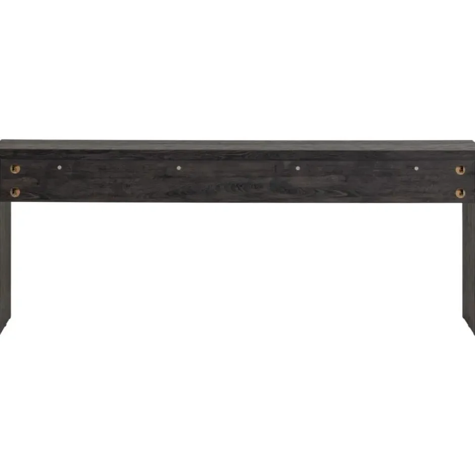 WOOOD Maan Sidetable - MDF - Donkerbruin - 76x200x45