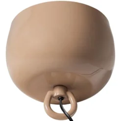 WOOOD Mero Tafellamp 20xØ21 cm - Metaal - Hoogglans Lichtroze