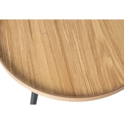 WOOOD Mesa Bijzettafel M - Hout - Naturel - 45x45x45