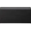 WOOOD New Gravure Kistbank - Grenen - Zwart - 40x88x50