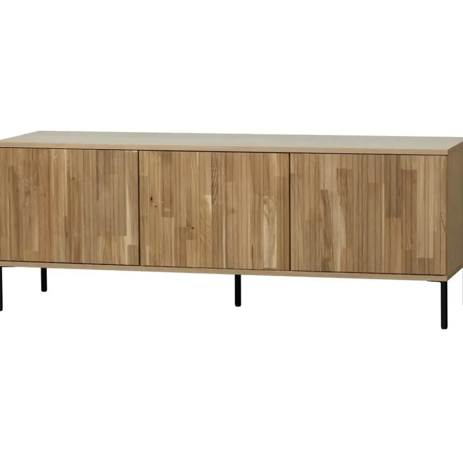 WOOOD New Gravure Tv Meubel - Eiken - Naturel - 56x150x44