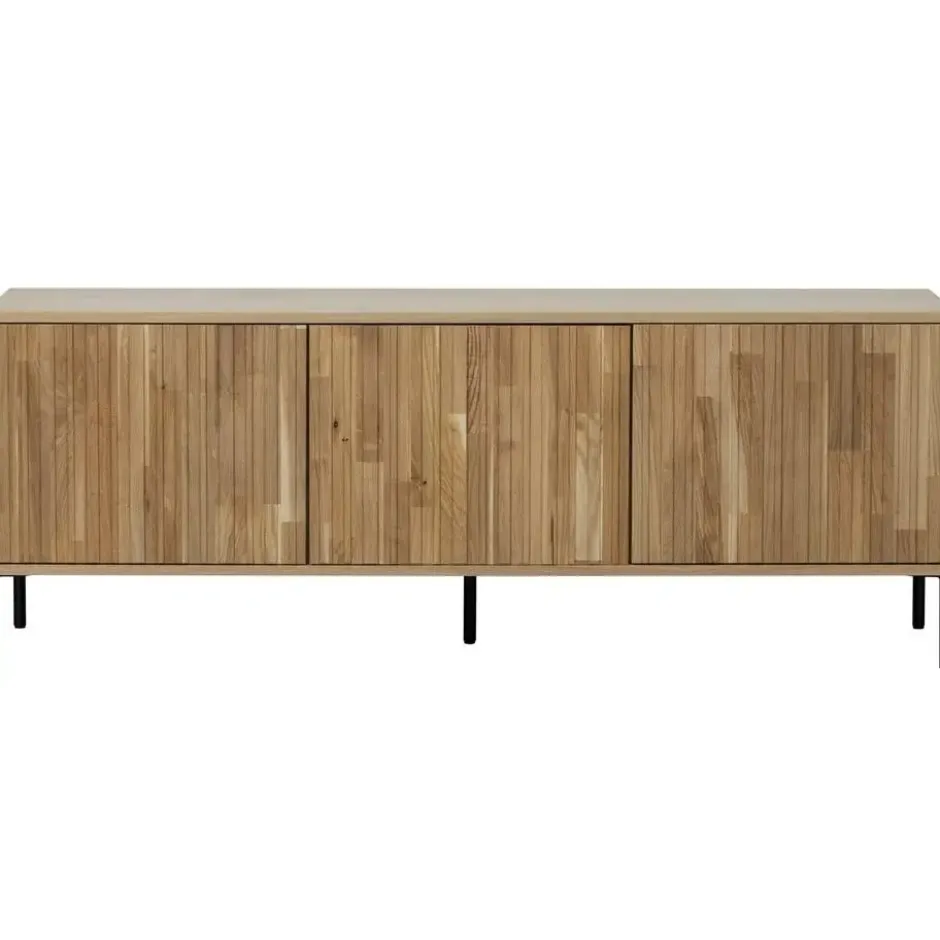 WOOOD New Gravure Tv Meubel - Eiken - Naturel - 56x150x44