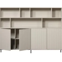 WOOOD New Gravure Wandkast - Grenen - Dust - 150x200x44