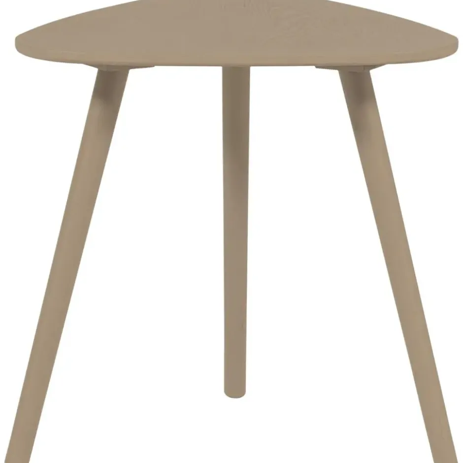 WOOOD Nila Bijzettafels - Hout - Zand - Set van 2