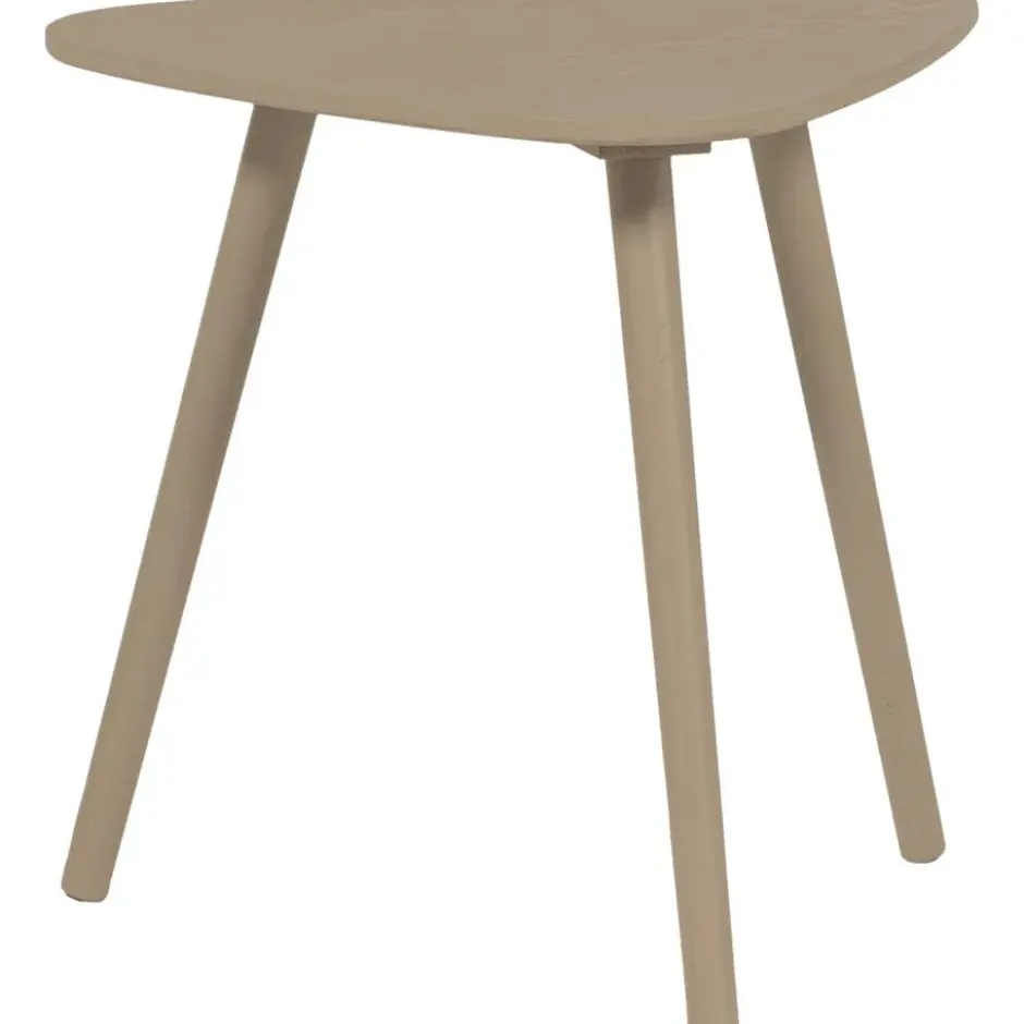 WOOOD Nila Bijzettafels - Hout - Zand - Set van 2
