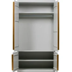 WOOOD Organize Kast - Grenen - Mist - 215x110x62