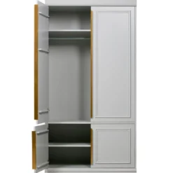 WOOOD Organize Kast - Grenen - Mist - 215x110x62