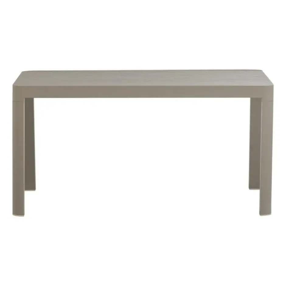 WOOOD Ovara Tuintafel Uitschuifbaar - Aluminium - Zand - 76x150x150