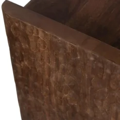 WOOOD Prop Bankje - Hout - Warm Bruin - 40x120x45