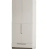 WOOOD Pure 2-deurs Hang/Legkast Splitdeur - Grenen - Dust - 215x95x60