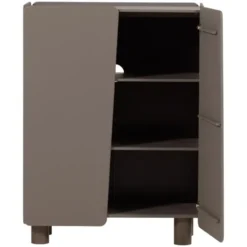 WOOOD Root Opbergkast 2-Deurs - Grenen - Truffel Bruin - 135x100x45