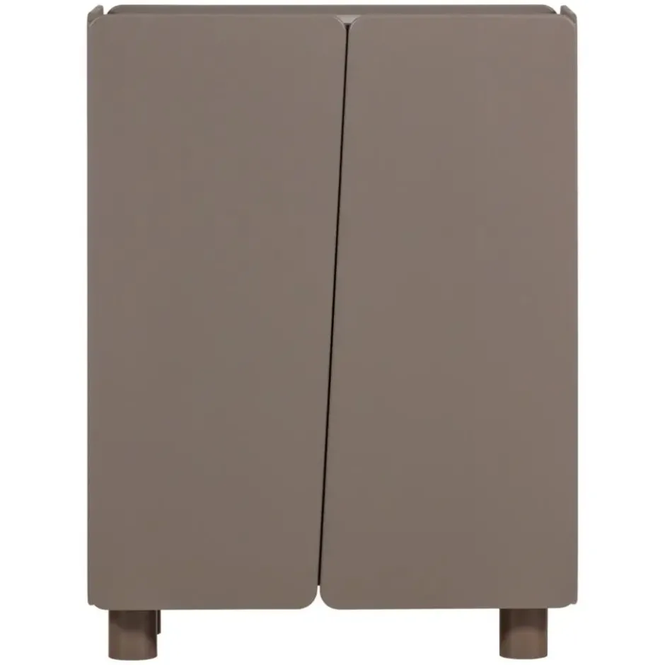WOOOD Root Opbergkast 2-Deurs - Grenen - Truffel Bruin - 135x100x45