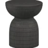 WOOOD Samson Bijzettafel - Fiber Clay - Coffee - 44x37x37