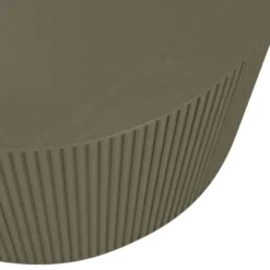 WOOOD Sanne Bijzettafel - MDF - Militair Groen - 40x60x60