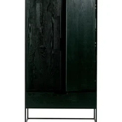 WOOOD Silas 2-Deurs Kast - Essen - Blacknight - 149x85x35
