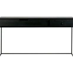 WOOOD Silas Sidetable - Essen - Blacknight - 74x140x40