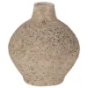 WOOOD Sive Decoratie Vaas - Klei - Zand - 25x22x22