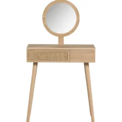WOOOD Soof Hal/Kaptafel - MDF/Grenen - Naturel - 125x70x40