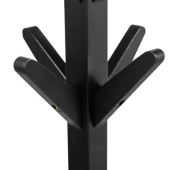 WOOOD Studio Staande Kapstok - Berken - Zwart - 178x45x45