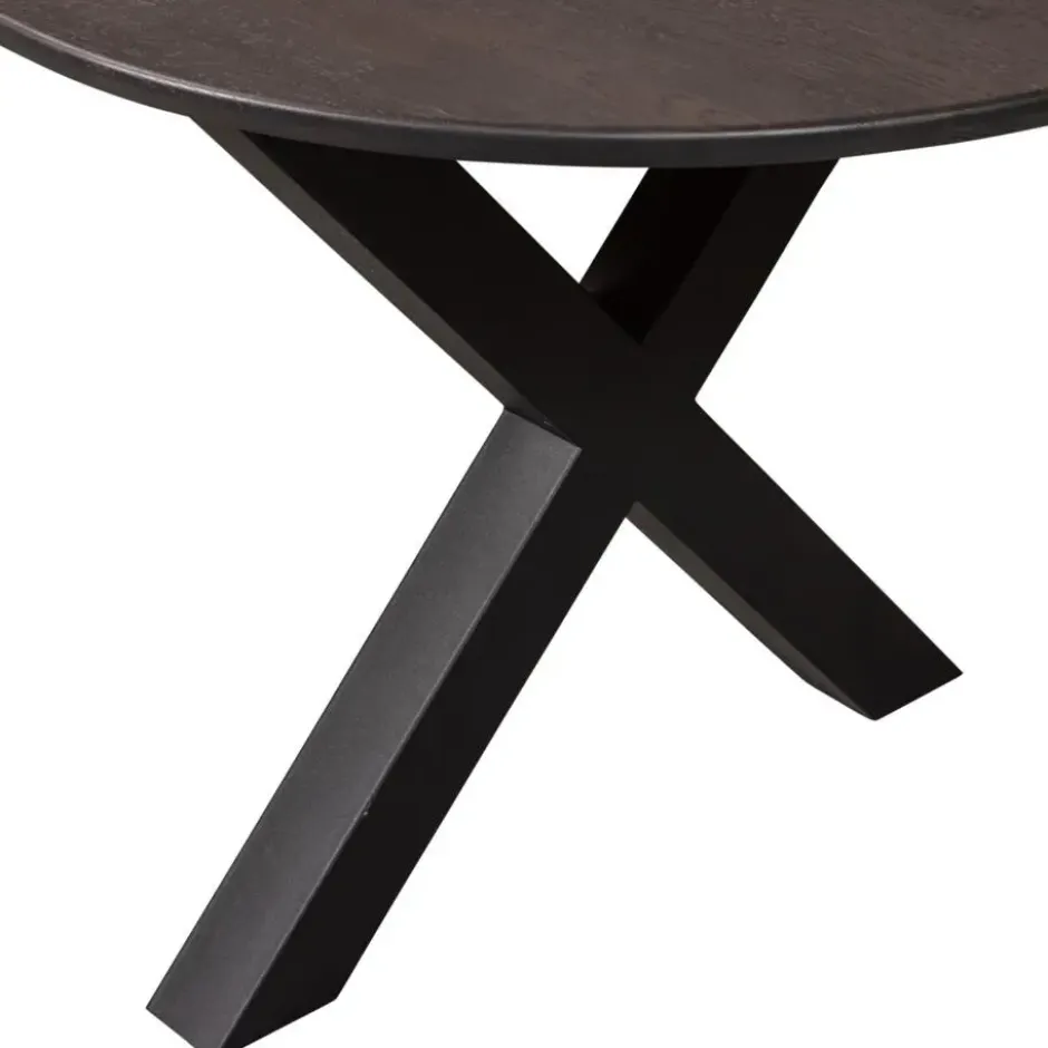 WOOOD Tablo Alkmaar Poot 1 Stuks - Metaal - Zwart - 72x79x10