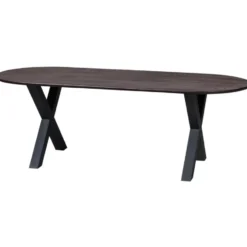 WOOOD Tablo Alkmaar Poot 1 Stuks - Metaal - Zwart - 72x79x10