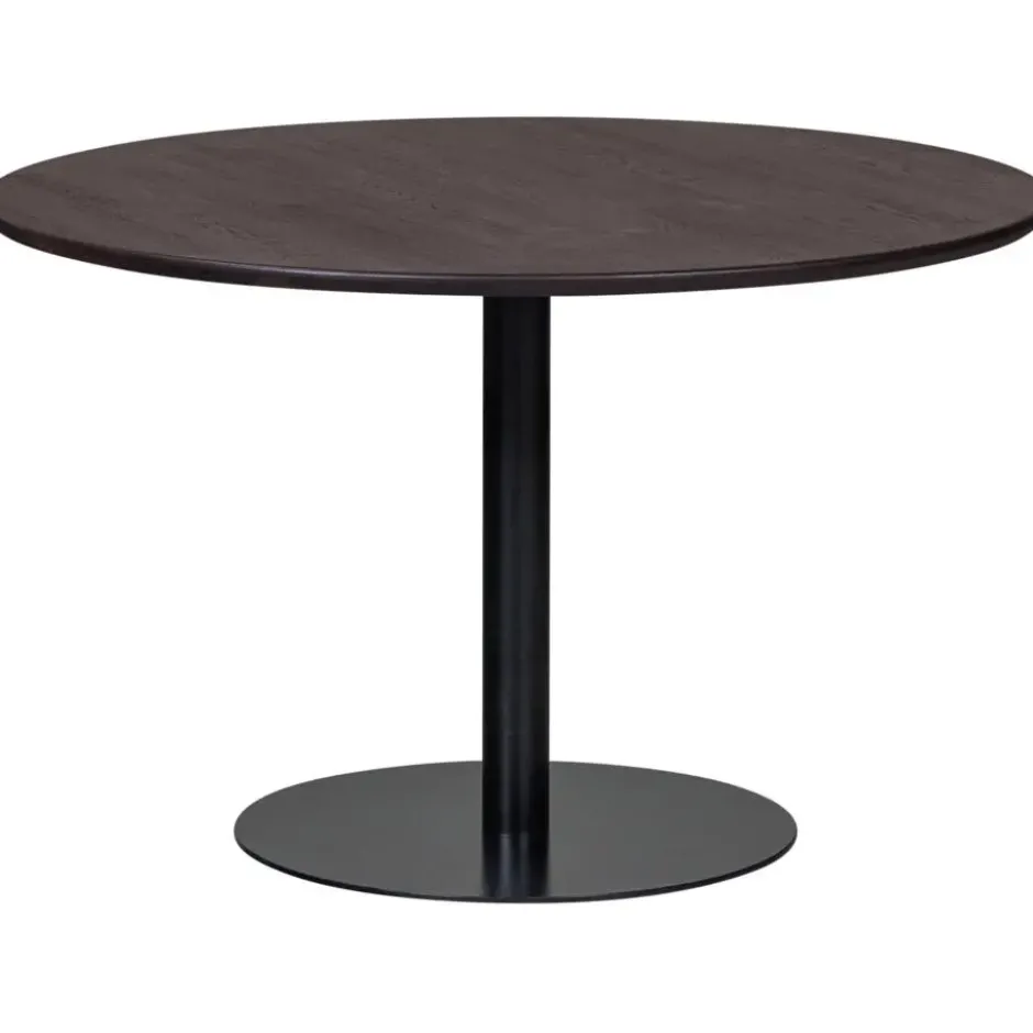 WOOOD Tablo Ronde Poot - Metaal - Zwart - 73x64x64