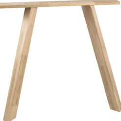 WOOOD Tablo 3-Standen Poot Vierkant Kd - Eiken - set van 2 - 79x72x10