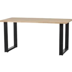 WOOOD Tablo tafelblad - Eiken - Onbehandeld - 2,4x160x90