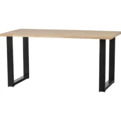 WOOOD Tablo tafelblad - Eiken - Onbehandeld - 2,4x160x90