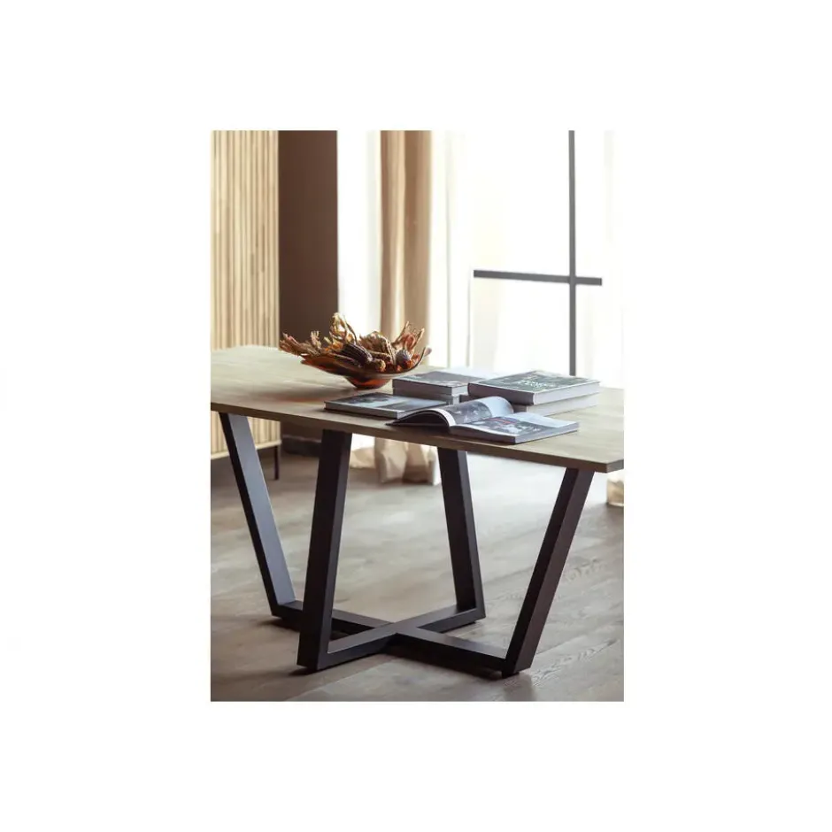 WOOOD Tablo Tafelblad - Eiken - 220x2,4x90