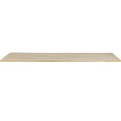 WOOOD Tablo Tafelblad Incl. A-Poot - Onbehandeld - Eiken - 74,4x160x90