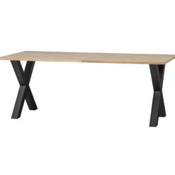 WOOOD Tablo Tafel met Alkmaar Poot - Eiken - 75x200x90