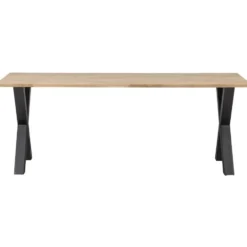 WOOOD Tablo Tafel met Alkmaar Poot - Eiken - 75x200x90