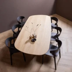 WOOOD Tablo Tafelpoot - Metaal - Zwart - 73x147x71