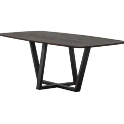 WOOOD Tablo Tafelpoot - Metaal - Zwart - 73x147x71
