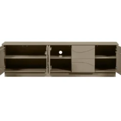 WOOOD Teo TV-Meubel - Grenen - Mud - 52x180x40