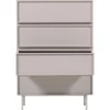 WOOOD Tours Ladekast 4 Lades - Melamine/ MDF - Zand - 102x70x42