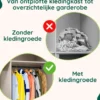 XIVADA Kledingstang Vigo - Zonder boren - Verstelbaar - Zwart