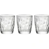 3x Stuks tumbler waterglazen/sapglazen Diamond 305 ml