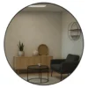 XXL Spiegel Rond 120cm Zwart