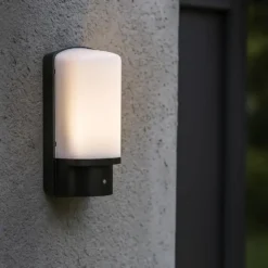 Ylumen Buitenlamp Sens - zwart - 11.5x26.5 cm