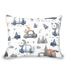 Zavelo Peuter Dekbedovertrek Cars Blauw 120 x 150 cm