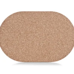 Zeller Placemats - 4x stuks - kurk - 44 x 29 cm