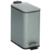 Zeller Prullenbak/pedaalemmer - metaal/kunststof - 5L - soft close