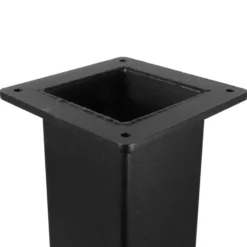 Zwarte Tafelpoot Vierkant - 80 x 80 x 720 mm